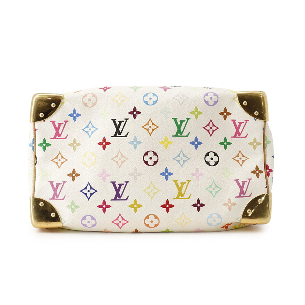 Louis Vuitton Monogram Multicolor Speedy 30 Handbag M92643 LOUIS VUITTON Whit... - Picture 3 of 16